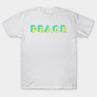 peace ,glitch T-Shirt